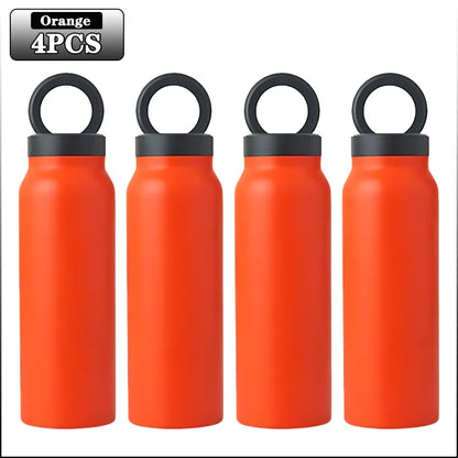24OZ Insulated Water Bottle Magnetic Mobile Phone Holder Water Bottle 304 Stainless Steel Insulated Mug Outdoor Sports Mug