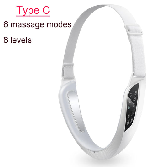 V Face Machine Electric V-Line up Lift Belt Face Massage Face Thinning Face-Lifting Facial Massager with Remote Controller