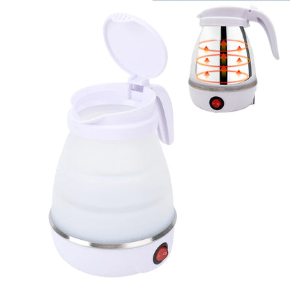 Travel Electric Kettle 600W Foldable Electric Kettle 600Ml Portable Efficient 6 Min Fast Boiled for Travel Camping Home Use