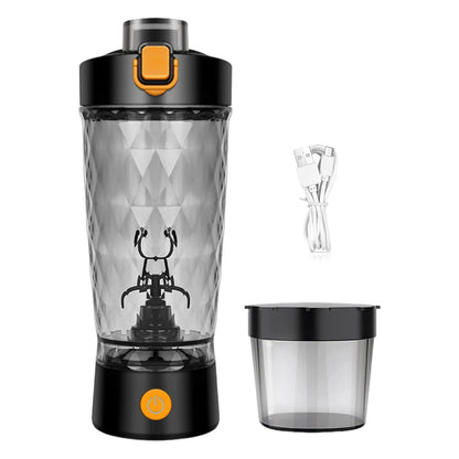 22Oz 650Ml Electric Automatic Protein Shake Mixer Sports Bottles USB Rechargeable Shaker Cups Water Drink Mixer Bottles for Gym