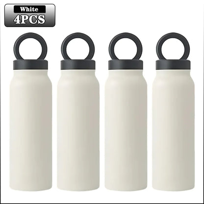 24OZ Insulated Water Bottle Magnetic Mobile Phone Holder Water Bottle 304 Stainless Steel Insulated Mug Outdoor Sports Mug