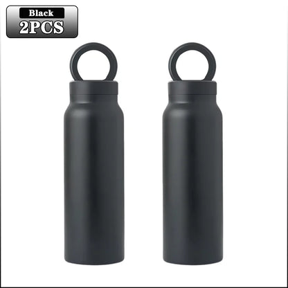 24OZ Insulated Water Bottle Magnetic Mobile Phone Holder Water Bottle 304 Stainless Steel Insulated Mug Outdoor Sports Mug