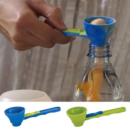 Measuring Scoop with Funnel Kitchen Spoons Funnel Scoop for Coffee Measuring Protein Powder Funnel for Coffee Dry Goods