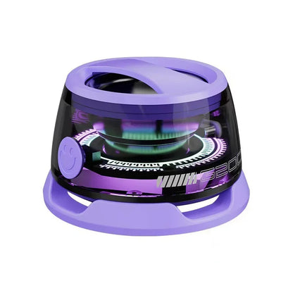 Ultra Portable G200 Speaker Magnetic Clip BT5.3 Mini RGB Sound Box 20H Playtime Office Car Travel Essential Voice Assistant