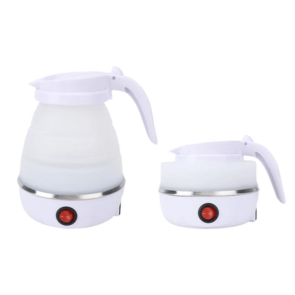 Travel Electric Kettle 600W Foldable Electric Kettle 600Ml Portable Efficient 6 Min Fast Boiled for Travel Camping Home Use