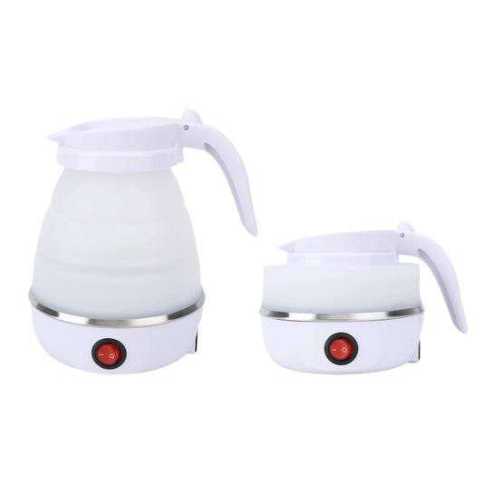 Travel Electric Kettle 600W Foldable Electric Kettle 600Ml Portable Efficient 6 Min Fast Boiled for Travel Camping Home Use