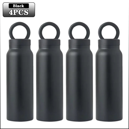 24OZ Insulated Water Bottle Magnetic Mobile Phone Holder Water Bottle 304 Stainless Steel Insulated Mug Outdoor Sports Mug