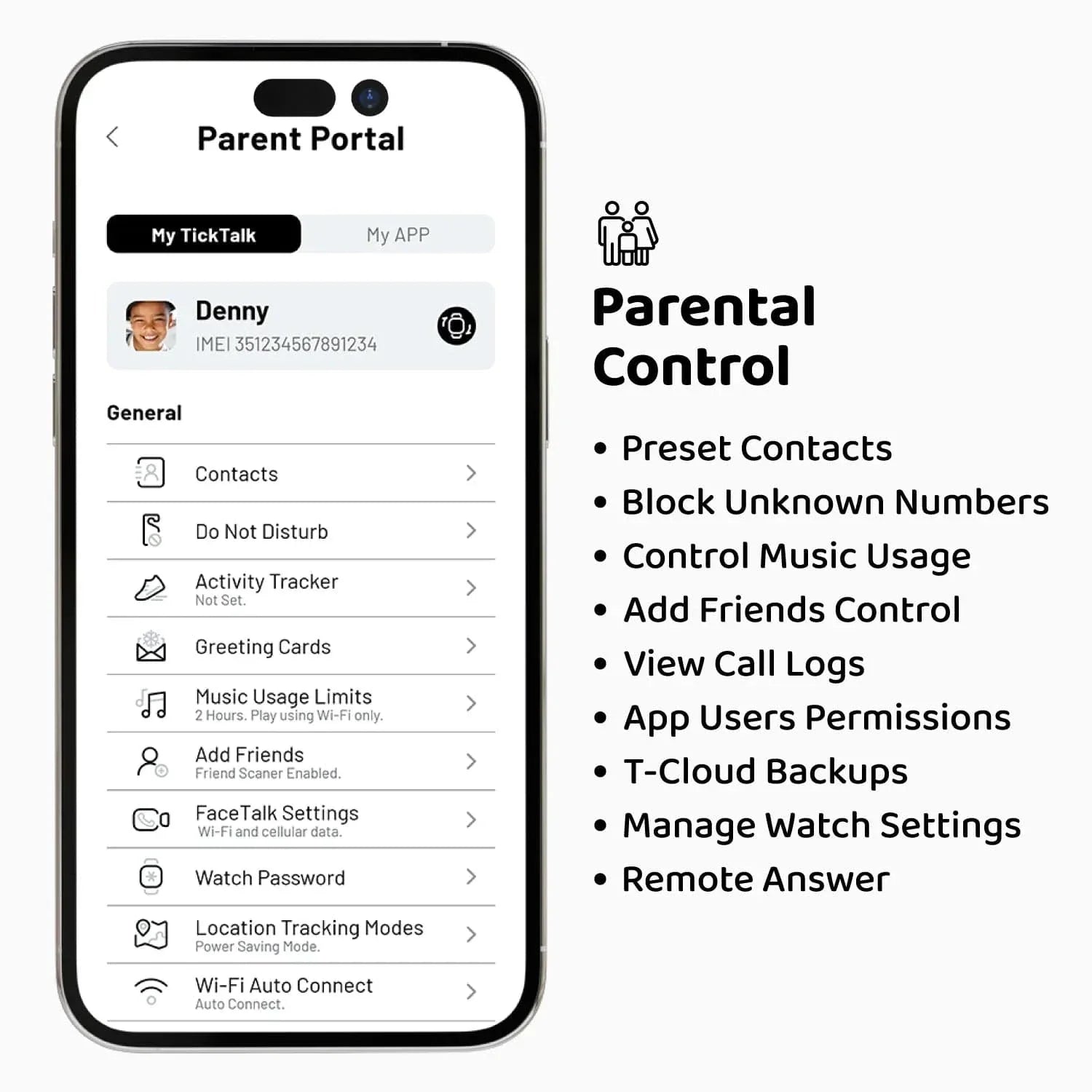 5 Kids Safe Smartwatch with GPS