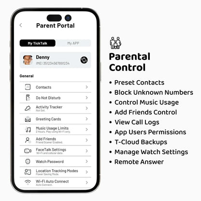 5 Kids Safe Smartwatch with GPS