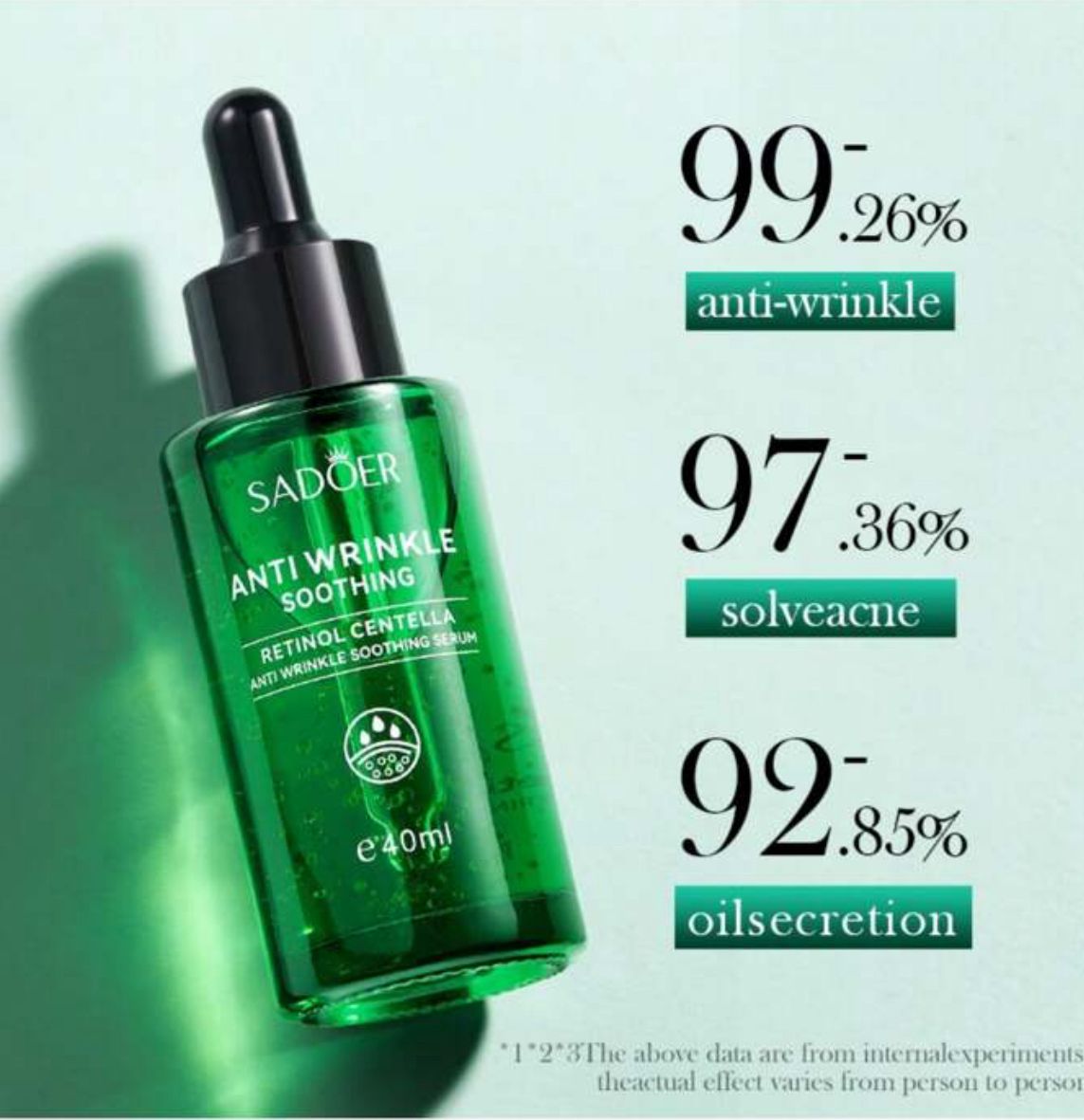 Silanda Beauty Centella Asiatica Face Serum 40Ml anti Wrinkle Essence Firming Moisturizing Facial Serum Korean Skincare Products