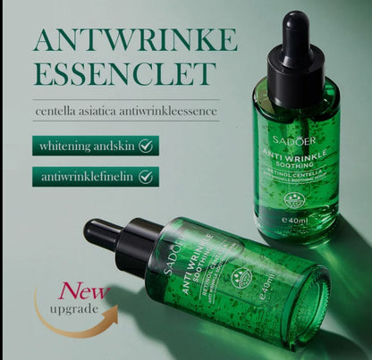 Silanda Beauty Centella Asiatica Face Serum 40Ml anti Wrinkle Essence Firming Moisturizing Facial Serum Korean Skincare Products