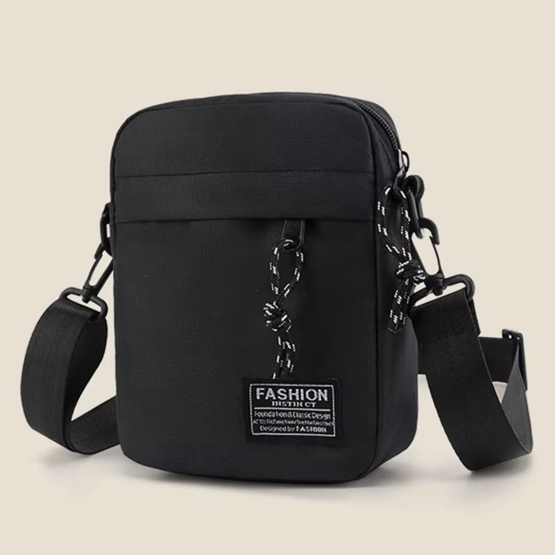 Men'S Small Bag Shoulder Bag Trendy Diagonal Backpack Chest Bag Lightweight Boy Mini Casual Bag Mobile Phone Waist Pack