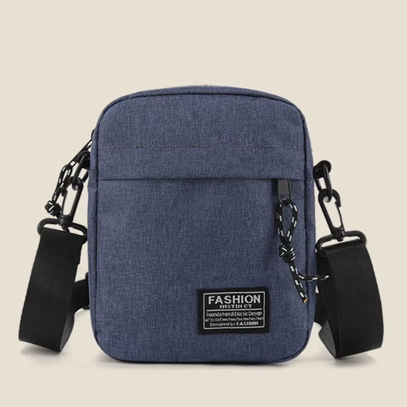 Men'S Small Bag Shoulder Bag Trendy Diagonal Backpack Chest Bag Lightweight Boy Mini Casual Bag Mobile Phone Waist Pack