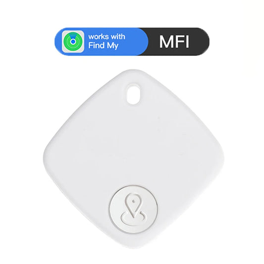 Smart Tracker Bluetooth Mini Tracker Locator Anti-Lost Alarm for Key Wallet Suitcase Luggage Finder Works with Apple Find My APP