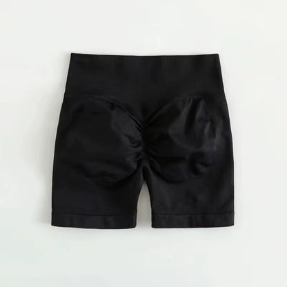 Women Seamless Gym Yoga Shorts Workout Fitness Short Leggings Running Scrunch Butt Tights Sport Short