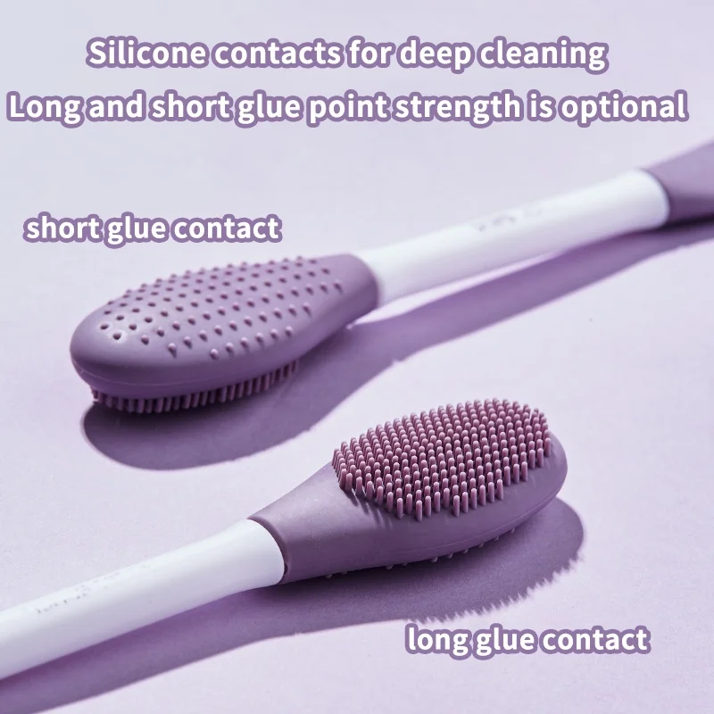 Double Head Silicone Facial Mask Brush Facial Massage Cleaning Brushs DIY Mud Film Scraper Facial Care Tool For Skincare Cosmetic Tools