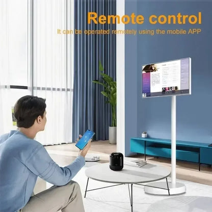 21.5 Inch Portable Stand by Me Smart TV 4GB + 64GB Rotable 1920*1080 Touch Screen, 6000Mah Battery Android TV