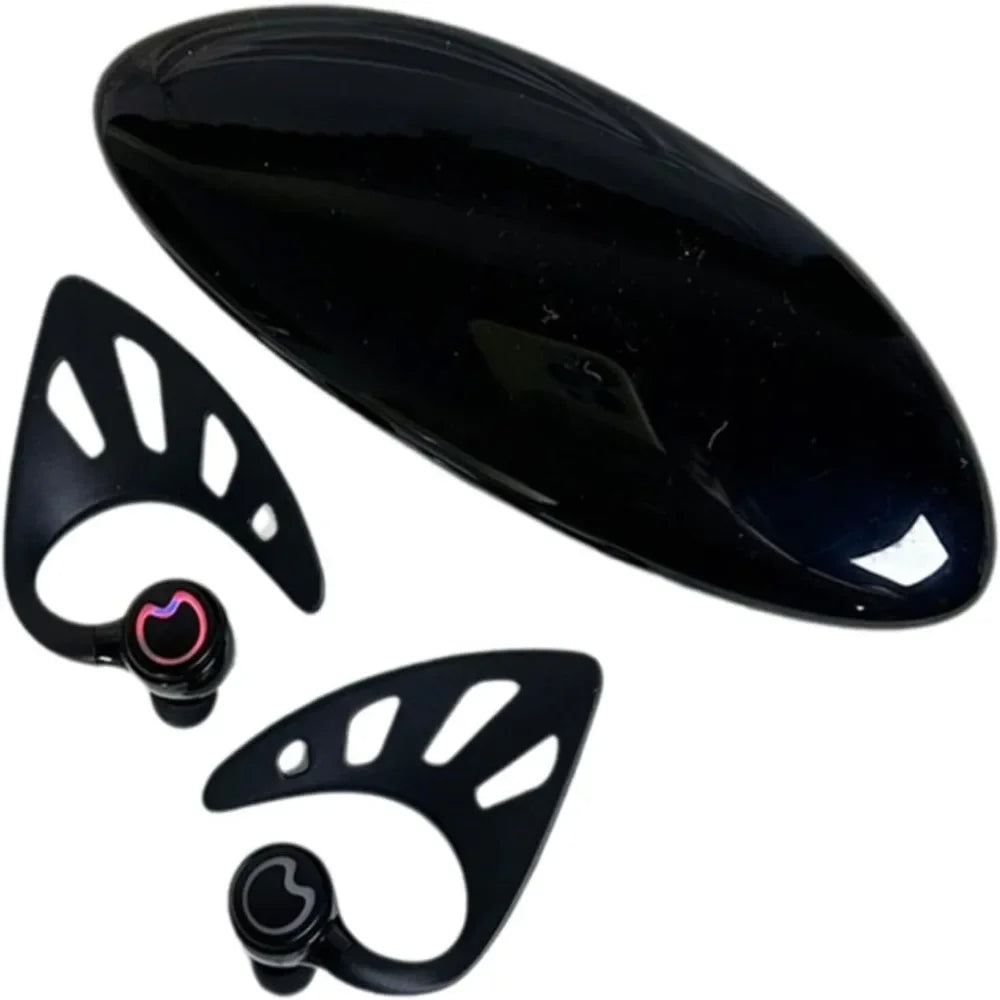Fingerprint Touch Elf Ear Headphones Bluetooth Noise Reduction Dual Microphone Elf Headphones Wireless Elf In-Ear Earbuds