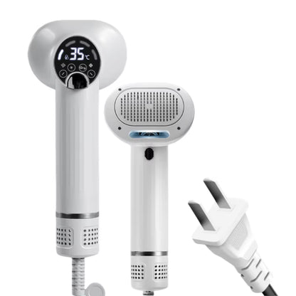 Dog Dryer Smart Hair Dryer Cat Grooming Hairdressing Blow & Comb Silent Smart Pet Hair Dryer Grooming Accessories Supplies