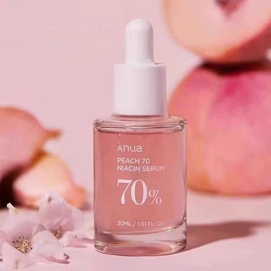 Anua Peach 77 Niacinamide Toner + 70 Serum Set, 7% Brightening & Oil Control, for Sensitive Skin,Korean Skincare