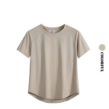 2Pcs Gym Set Women Summer Sportswear Outfit 2 Piece Short Sleeve Sports Shirt Shorts Sets Jogging Suit Female Tracksuit New