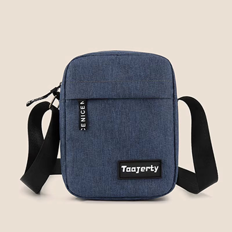 Men'S Small Bag Shoulder Bag Trendy Diagonal Backpack Chest Bag Lightweight Boy Mini Casual Bag Mobile Phone Waist Pack