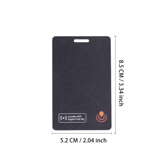 Slim Bluetooth Item Finder Tracker Wallet Tracking Card Compatible with Find My (Ios Only) IP68 Waterproof for Luggage Suitcase