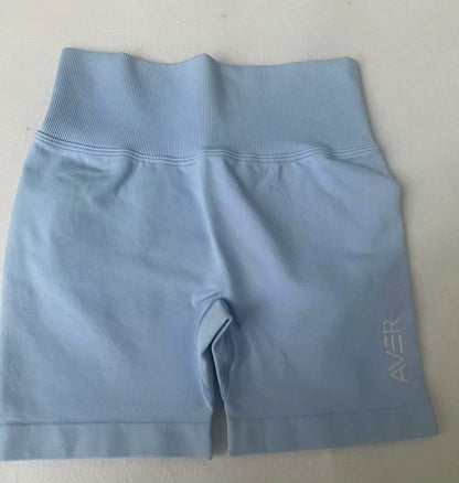 Women Seamless Gym Yoga Shorts Workout Fitness Short Leggings Running Scrunch Butt Tights Sport Short